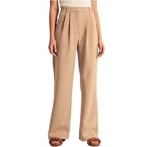 A&F Sloane Tailored Wide Leg Pants Size 2 Ultra-High Rise | Abercrombie & Fitch